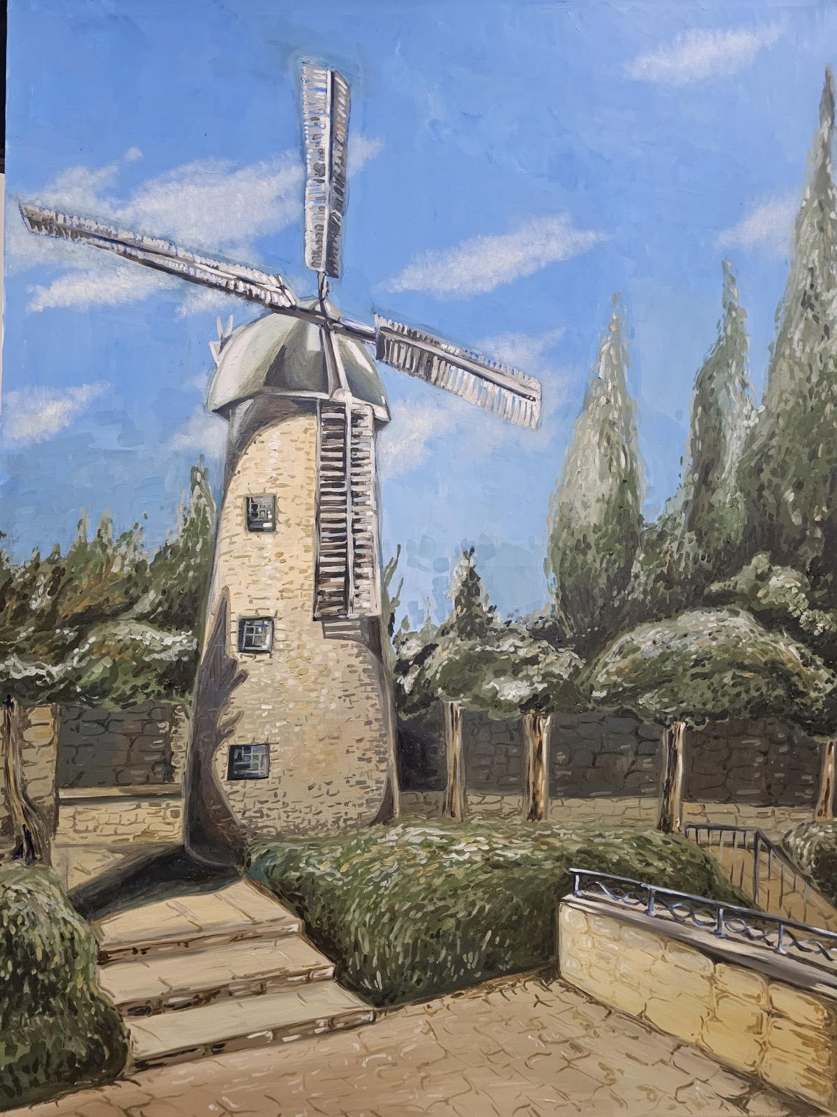 Jerusalem windmill